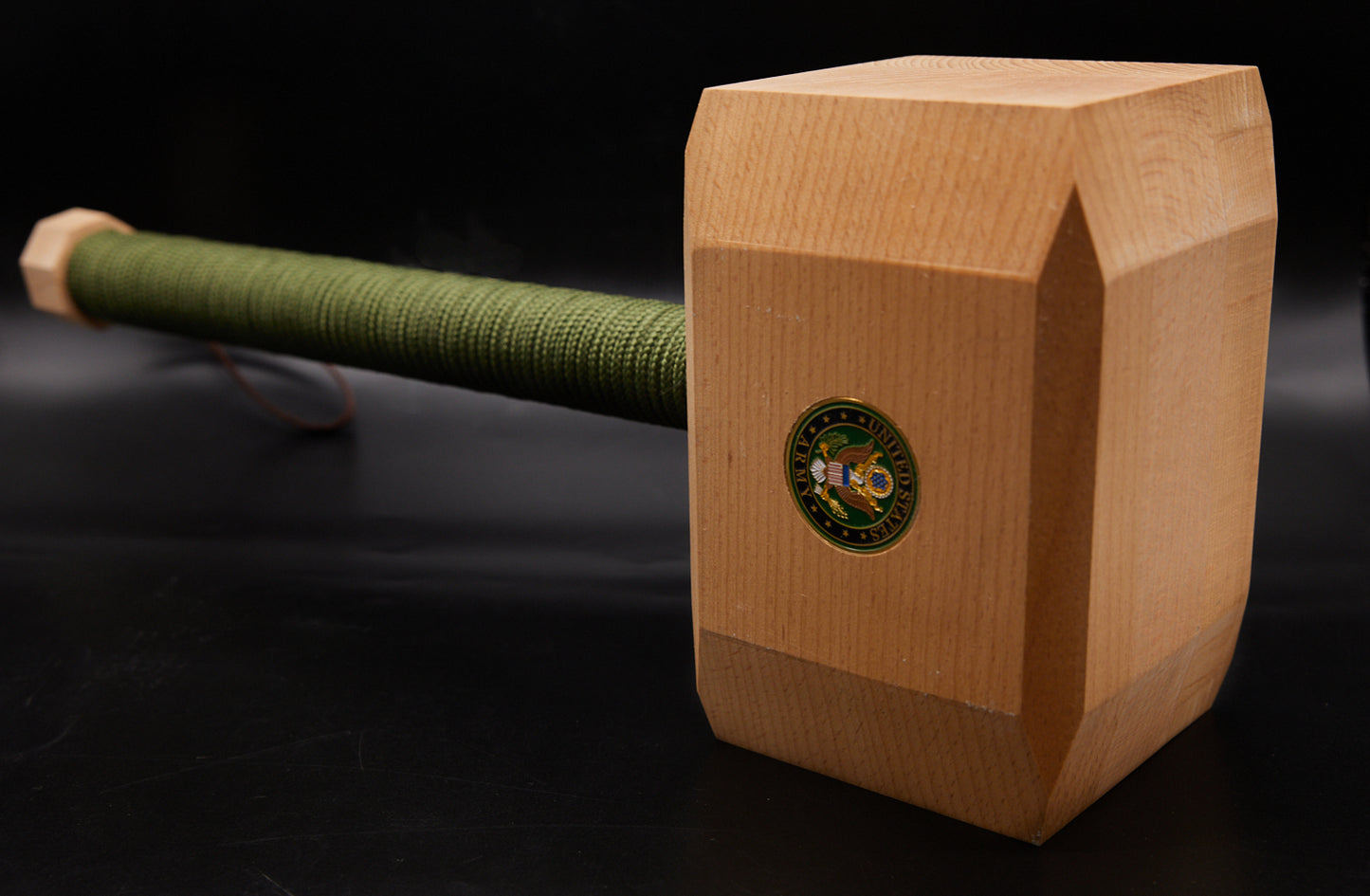 US Army Wooden Thor Mjolnir Hammer Award