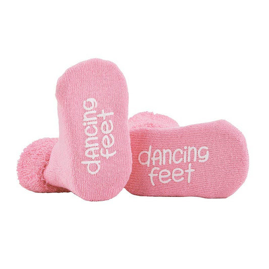 Dancing Feet Pink Socks
