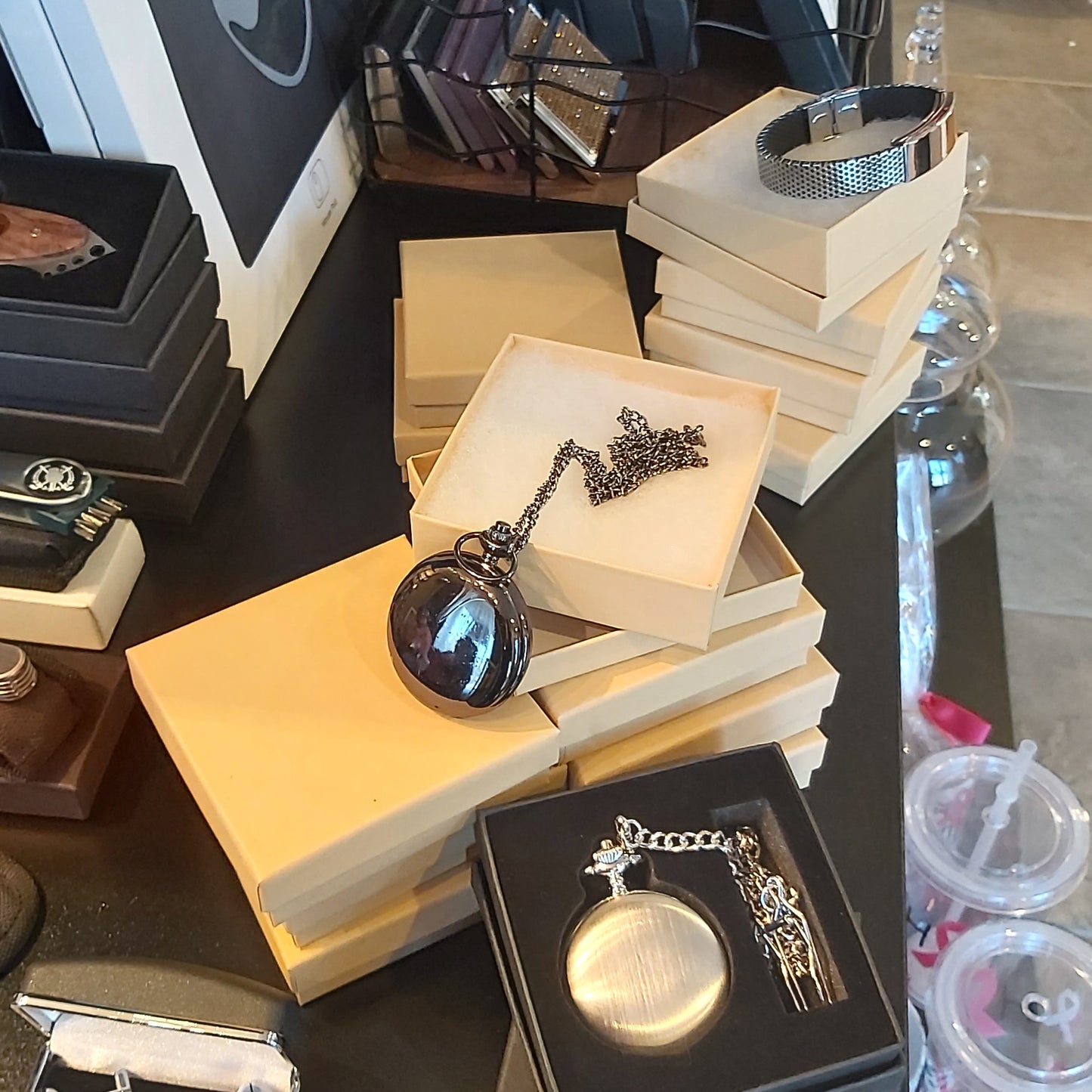 Pocket Watch with Chain