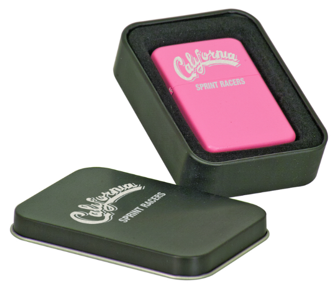 Laserable Lighter in Laserable Black Tin