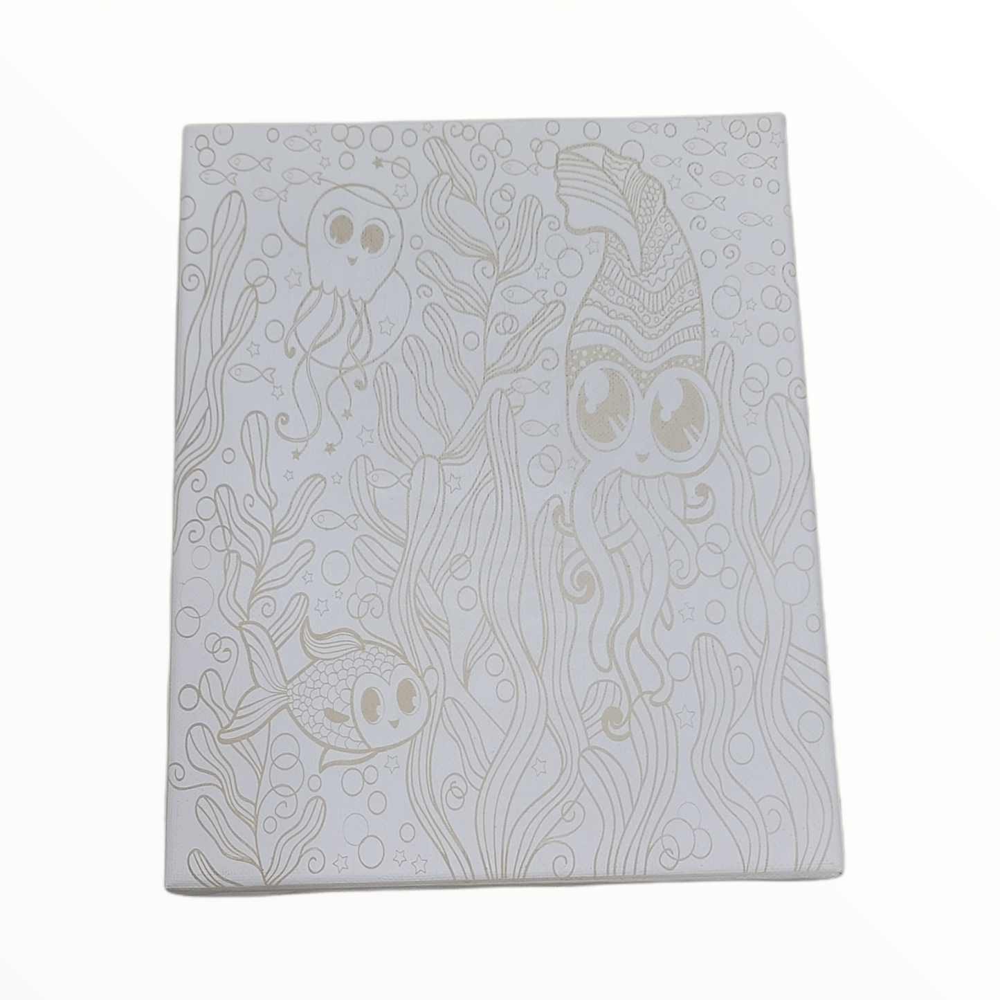 Exclusive Engravings Sea Joy Canvas Print Lasered