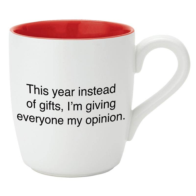 That's All Holiday Mug - My Opinion