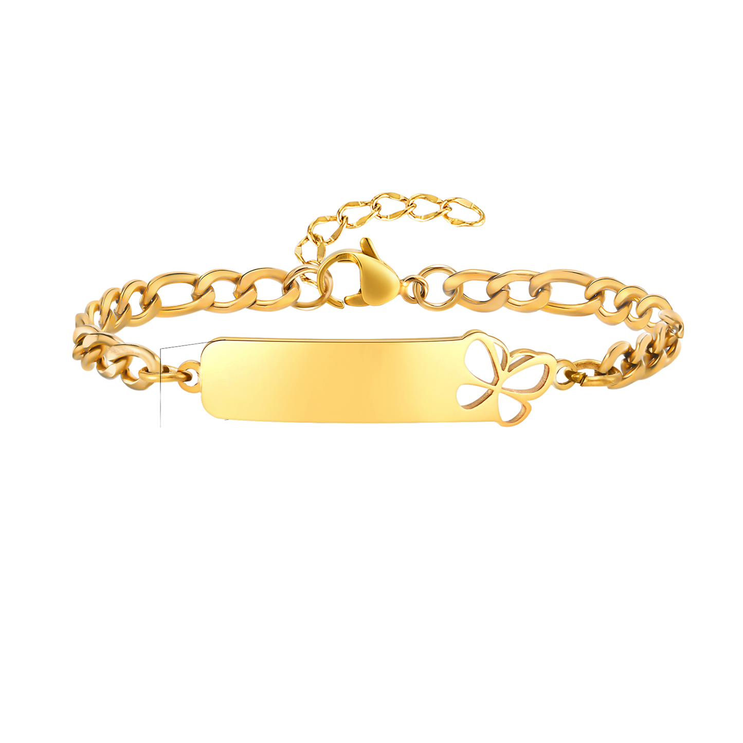 Kids Custom Butterfly Bracelet