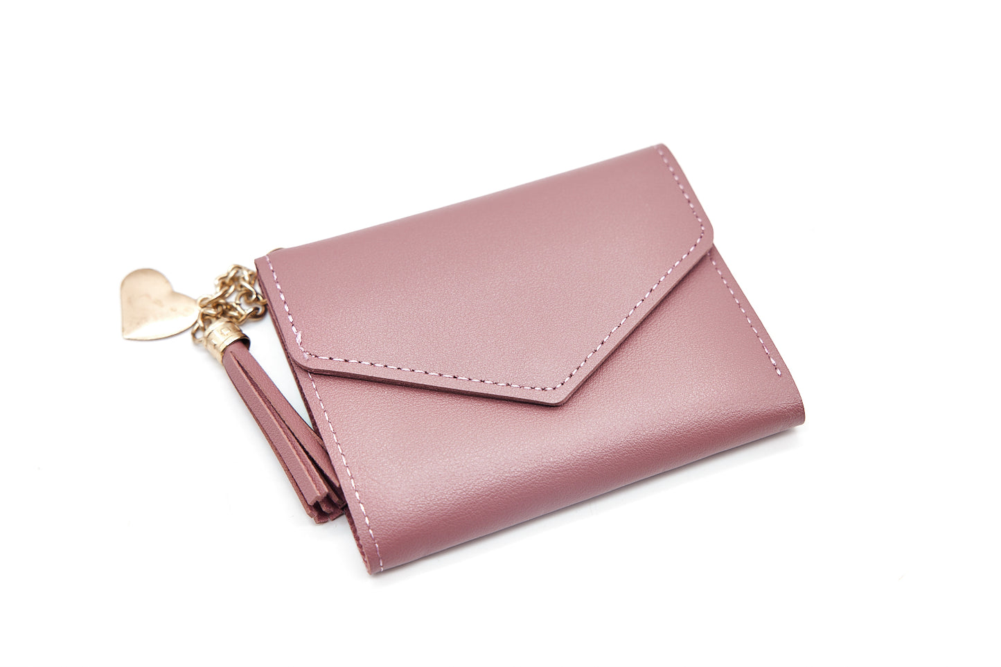 Tassel Clutch Wallet with Charm