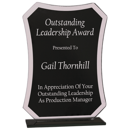 Black Reflection Glass Award