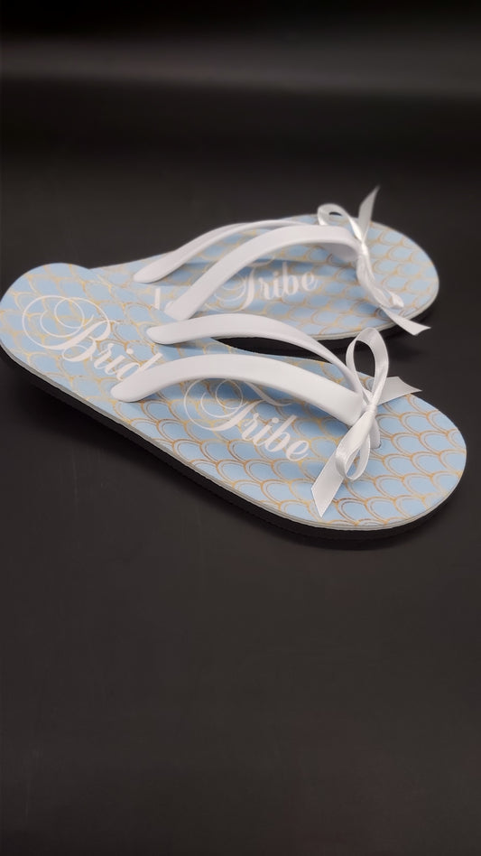 Bride Tribe Flip Flops