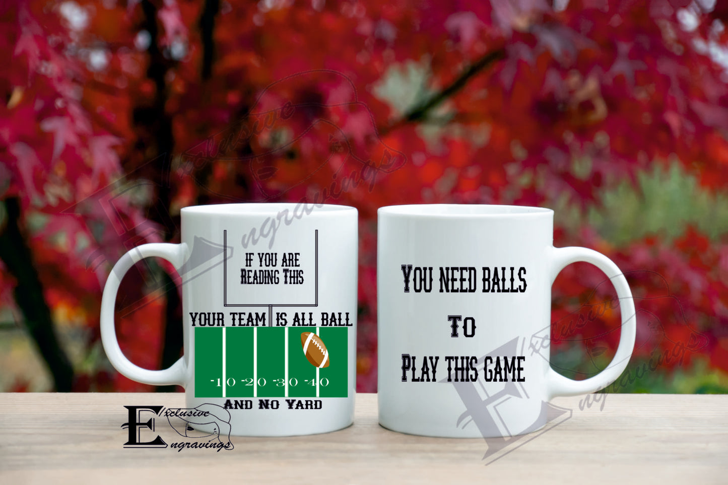 All Ball No Yard Mug