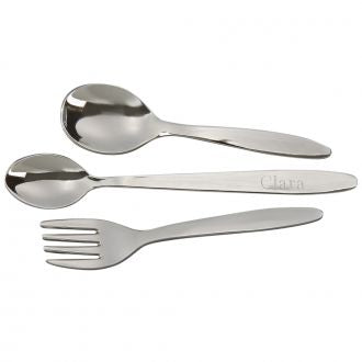 Silver Plated Baby Spoon Set