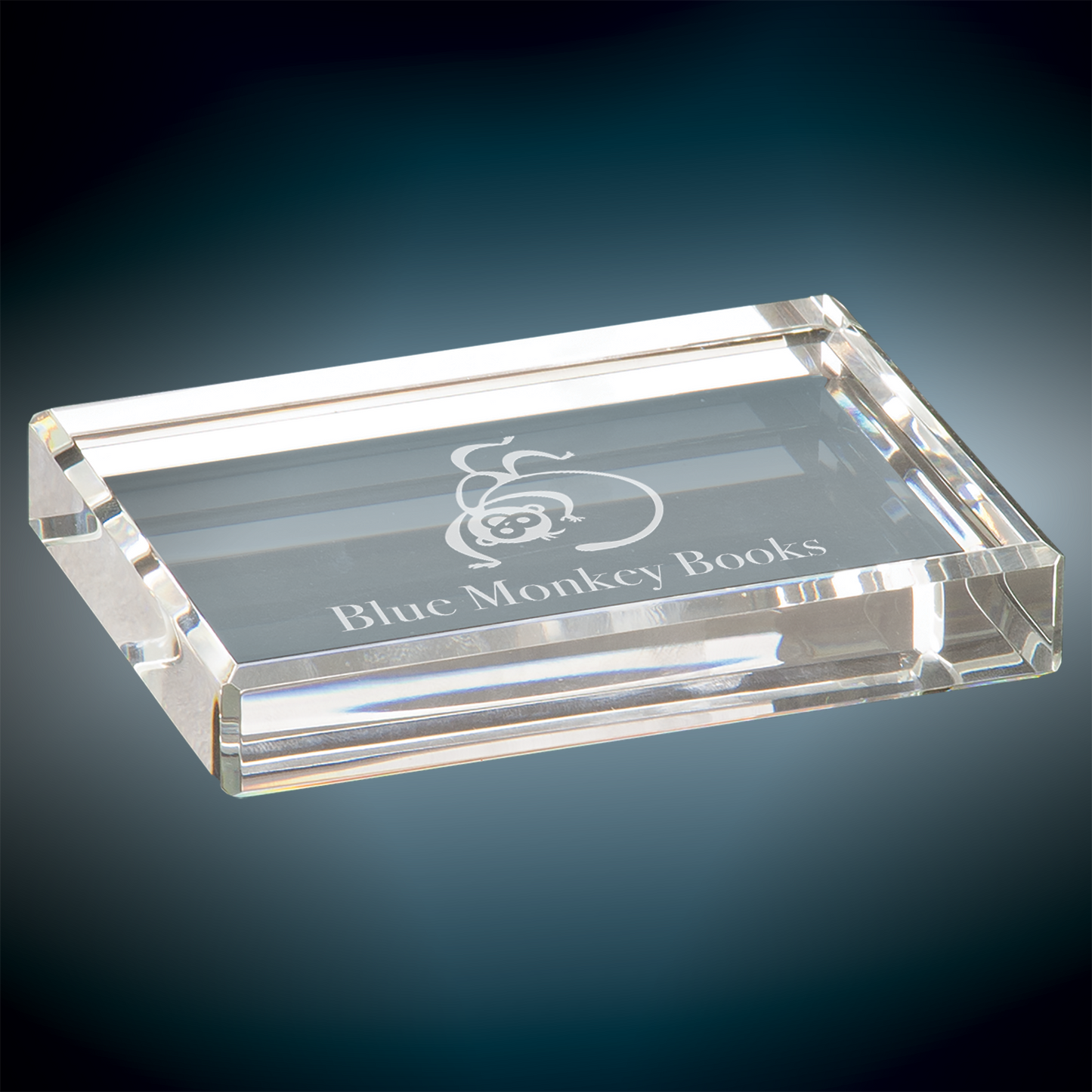 Premier Crystal Rectangle Paperweight