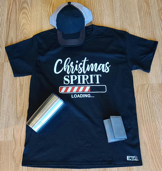 Christmas Spirit Loading Mens Tshirt