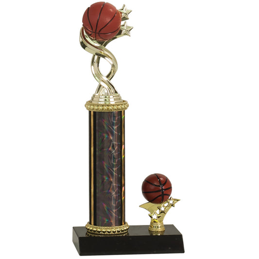 Twisted Basketball Sport Figure Trophy (11 3/4")