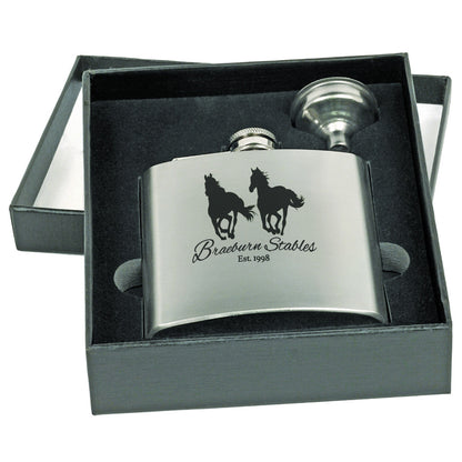Flask Gift Set With Funnel