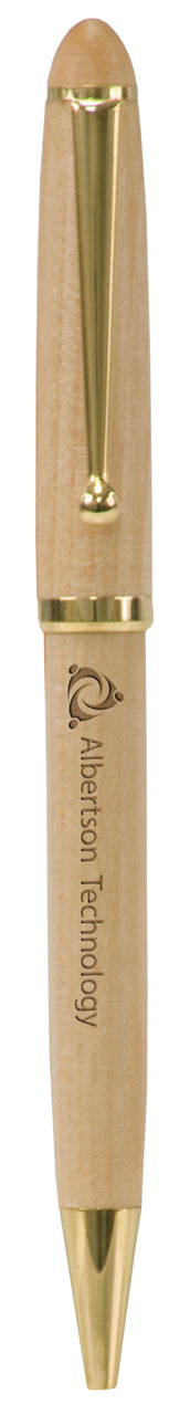 Wood Ballpoint Pen maple personalized