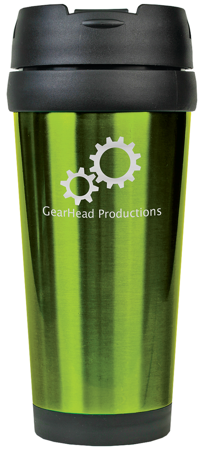 Gloss Travel Mug Green