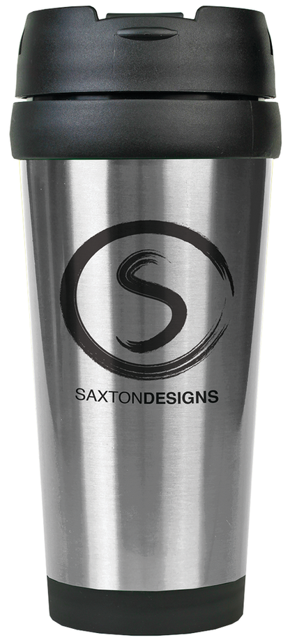 Gloss Travel Mug Silver