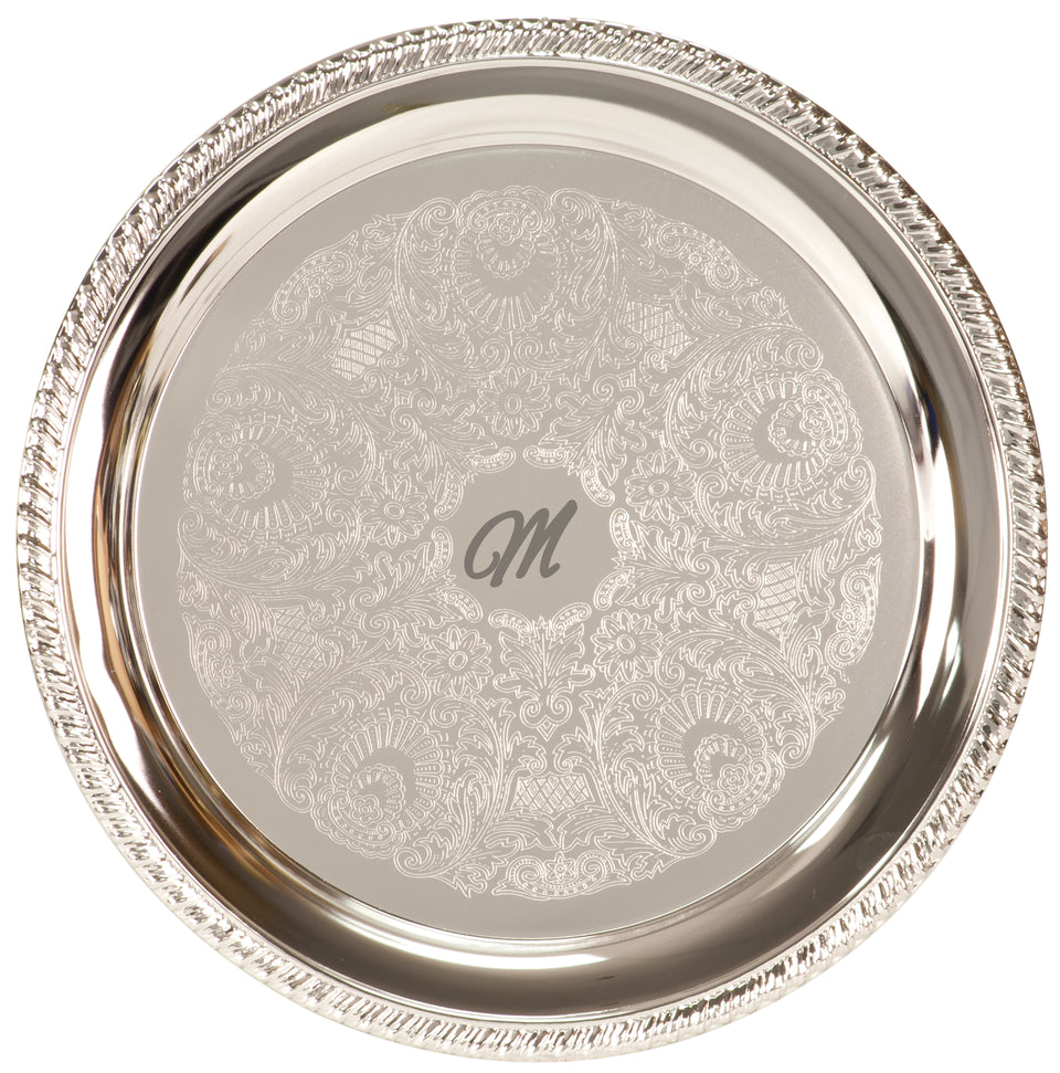 Silver Plated Tray (8",10",12")