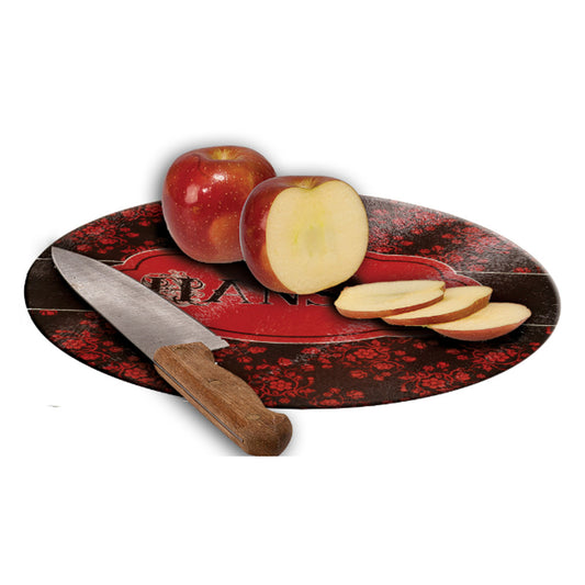 Round Glass Cutting Board