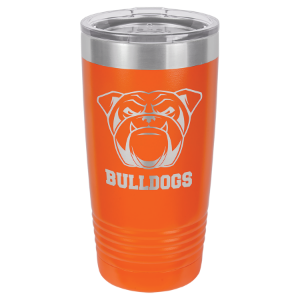 Insulated Tumbler w/Clear Lid 20 oz Polar Camel Brand