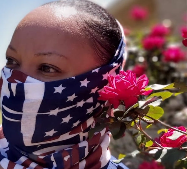 Multi-function Face Shield and Head Wrap