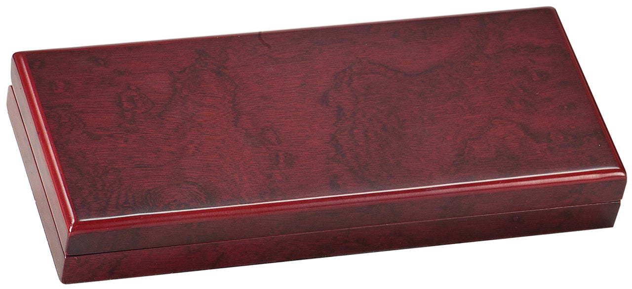 Rosewood Finish Pen Box