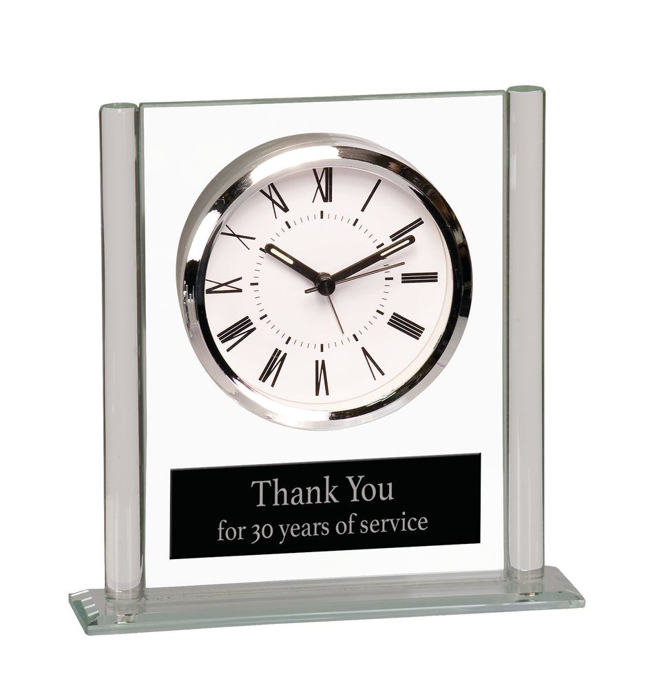 Square Glass Clock