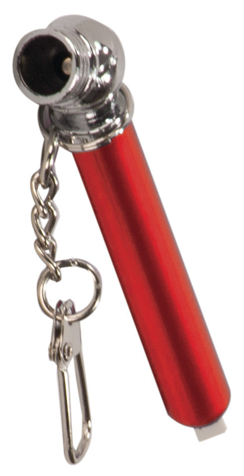 Tire Pressure Gauge with Keychain red