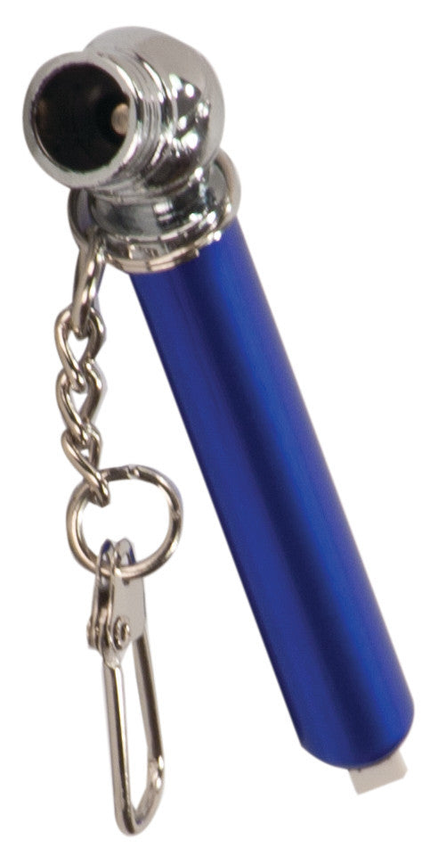 Tire Pressure Gauge with Keychain blue