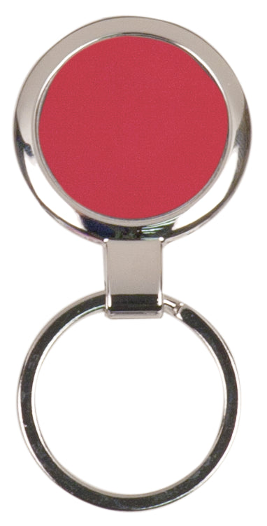 Round Keychain red