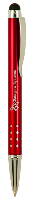 Ballpoint Pen with Stylus burgundy