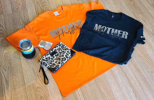 Leopard Mother Hustler Tshirt