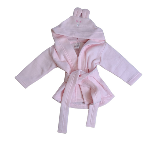 Pink Baby Bath Robe