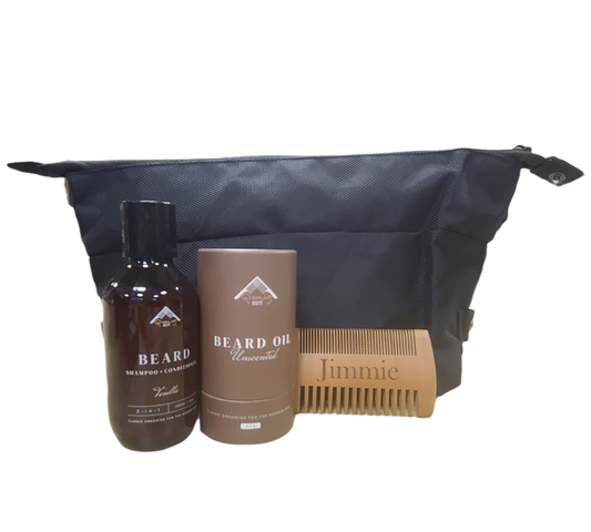 Beard Shampoo and Oil Kit