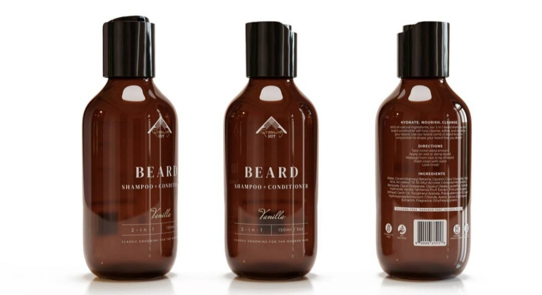 2-in-1 Beard Shampoo and Conditioner