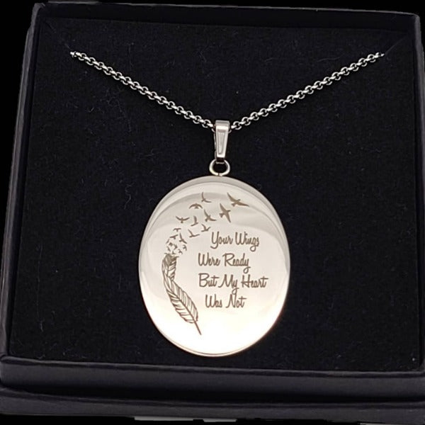 Your Wings Were Ready Necklace