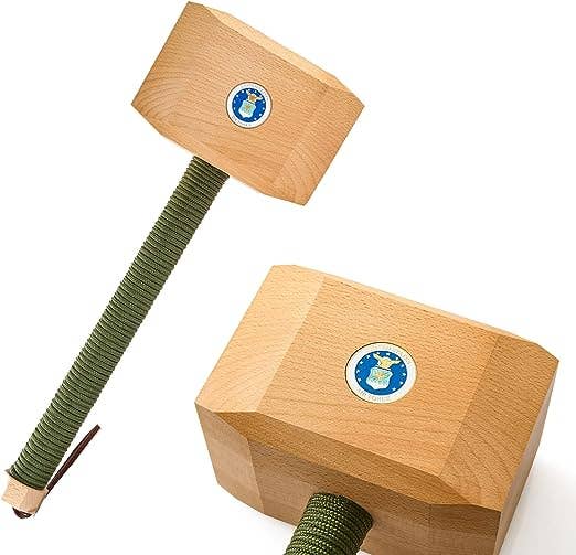 Airforce Wooden Thor Mjolnir Hammer Home Decor