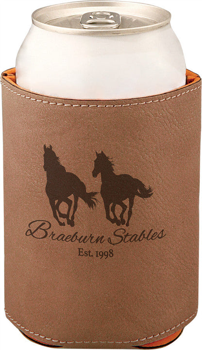 Leatherette Beverage Holder